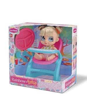 Boneca Baby Rainbow Hora Do Papa
