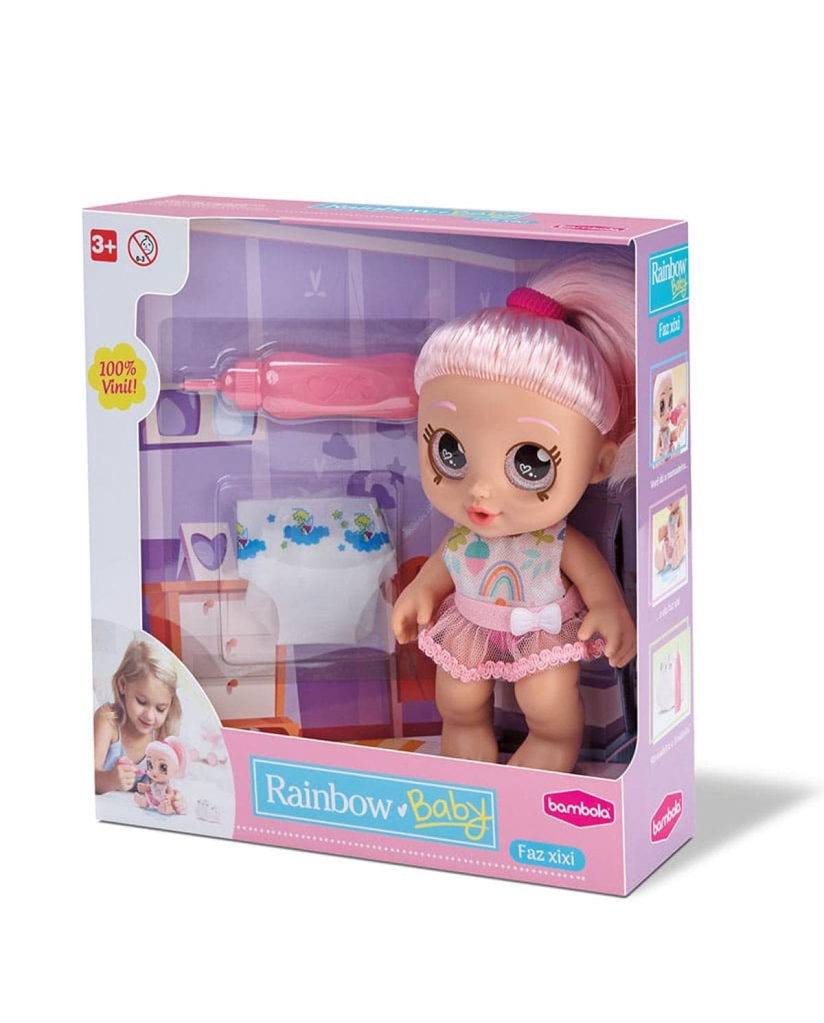 Rainbow Baby Faz Xixi