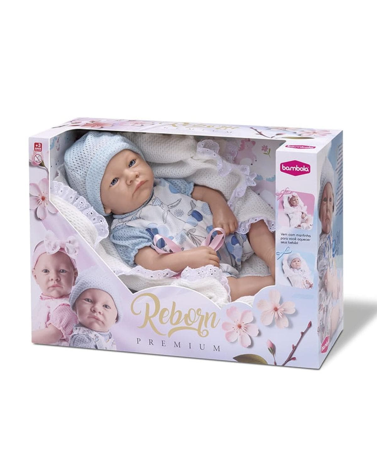Boneca Reborn Premium Menino