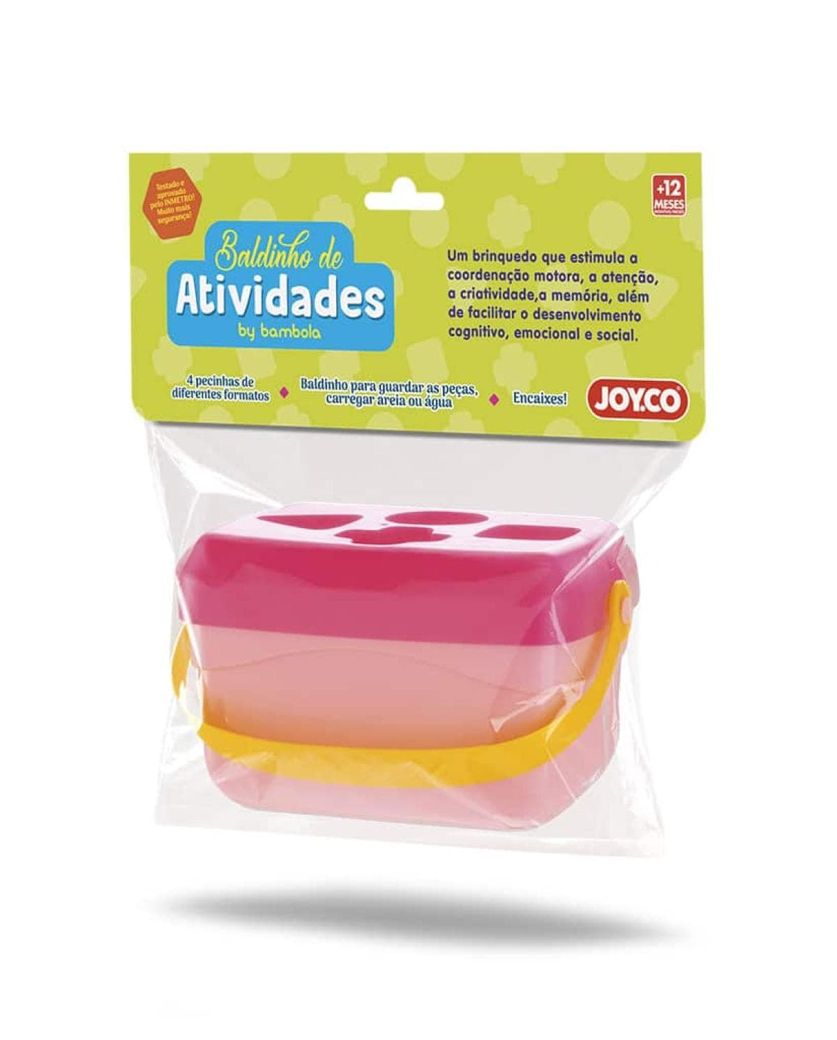 Baldinho De Atividades Rosa (Solapa)