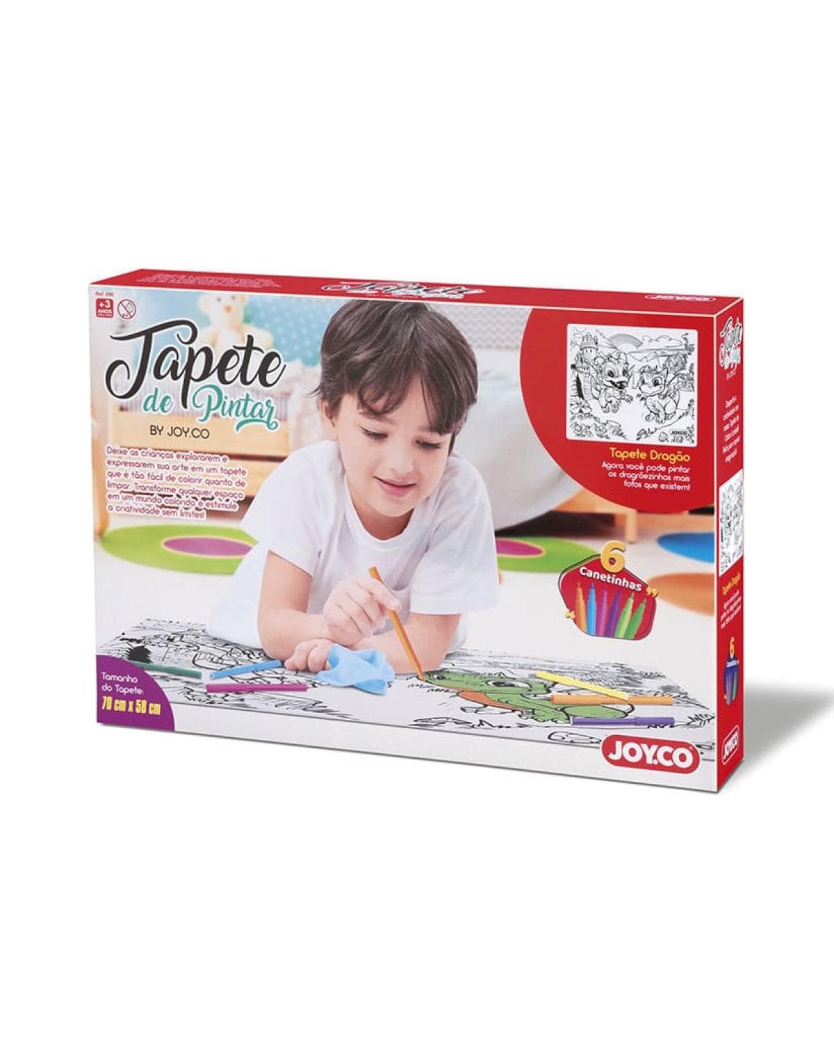 Tapete De Pintar by Joy.co - Dragão