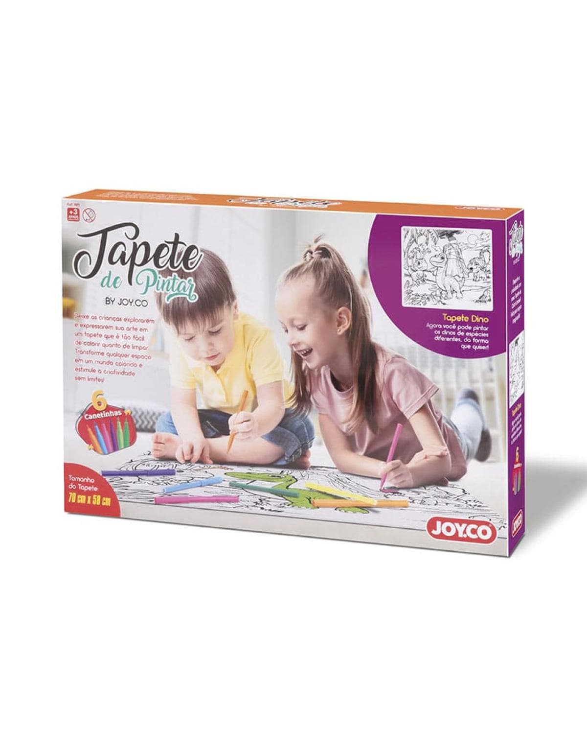 Tapete De Pintar by Joy.co - Dino