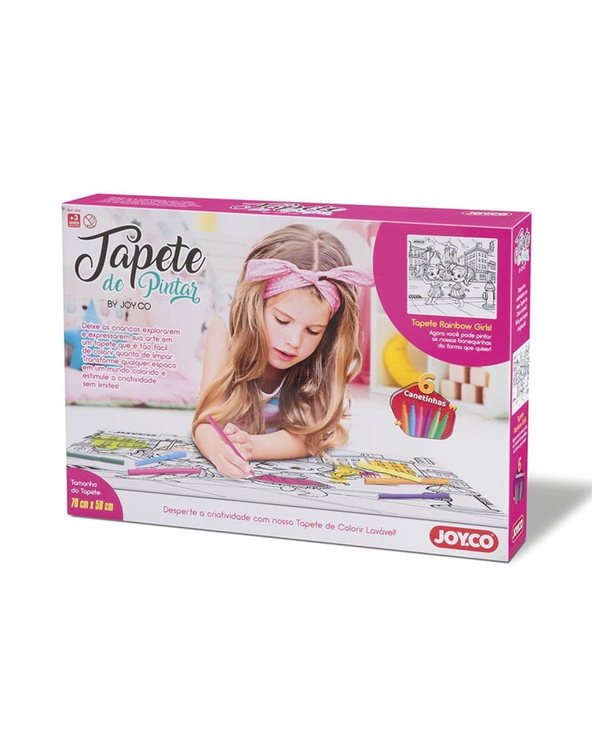 Tapete De Pintar by Joy.co - Rainbow Girls