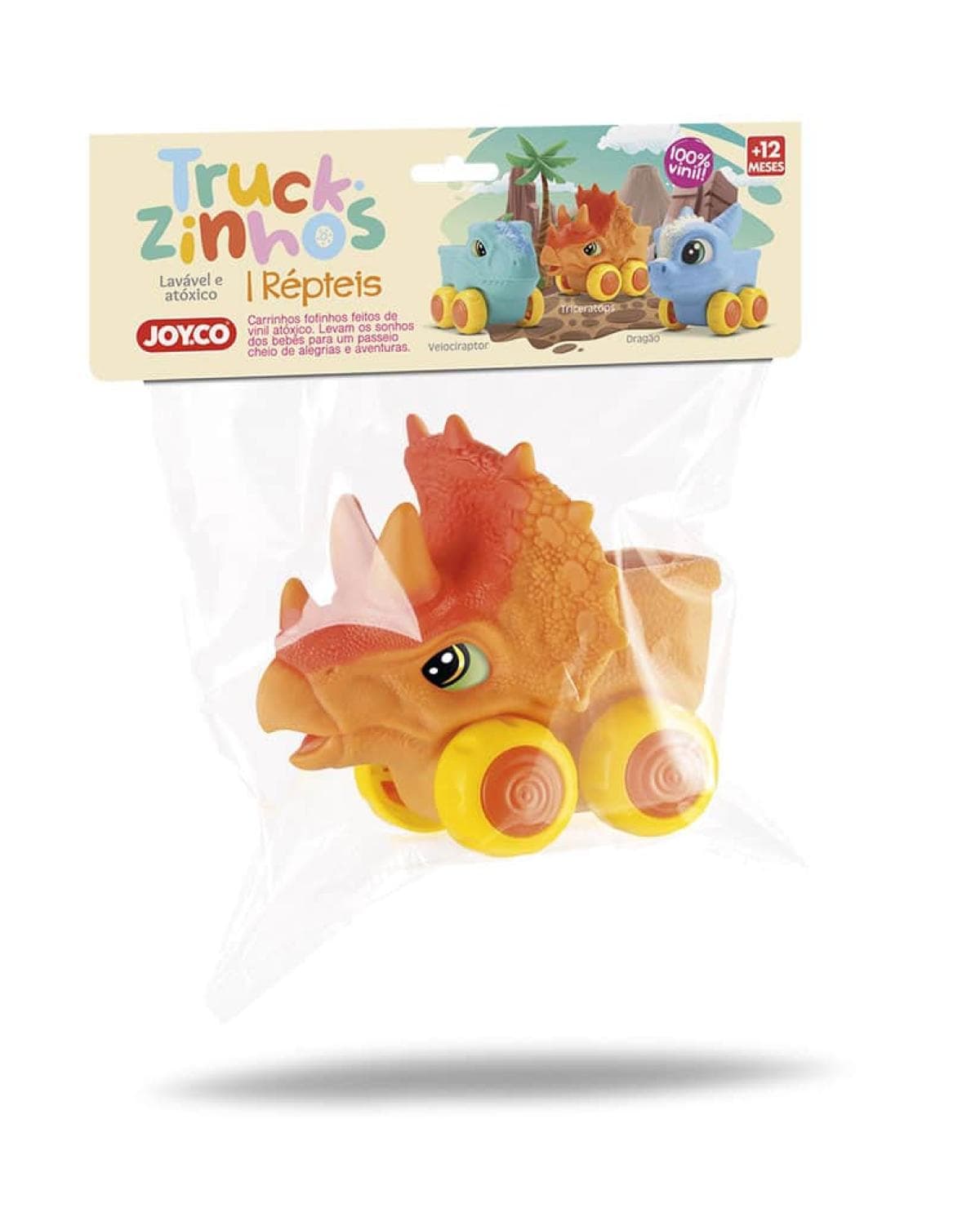 Truckzinhos Répteis - Triceratops