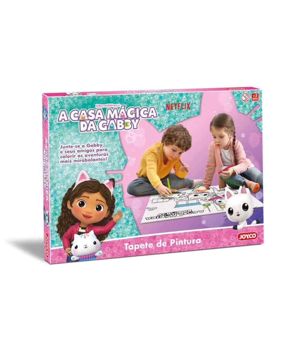 Tapete De Pintura A Casa Mágica Da Gabby